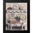 thumbnail image 2 of Unknown 15x18 Black Modern Framed Museum Art Print Titled - Flowers and Fruit, 2 of 5