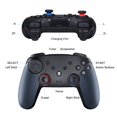 thumbnail image 3 of Wireless Controller For Nintendo Switch And Pc (Wired), Bluetooth Pro Controller With 6-Axis Gyro Housing, 20 Hours Of Playtime, Dual Vibration Gamepad, Accessories For Nintendo Switch, 3 of 7