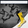 thumbnail image 4 of Sywqhk Calcetines de fútbol antideslizantes Medias de baloncesto transpirables para ciclismo (Amarillo) Sywqhk Alta Calidad, 4 of 9