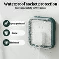 thumbnail image 6 of SelfAdhesive Waterproof Socket Cover, Electrical Socket Safety Protector for Home Office, Childproof & Dust Proof Wall Plate Seal, 6 of 7