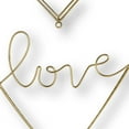 thumbnail image 2 of Graham & Brown 'amour' Metal Wall Art, 2 of 3