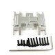 thumbnail image 1 of Vogacara Soporte de caja de cambios RC GOFFLOW, pieza de coche RC, placa de deslizamiento, soporte de caja de cambios para 1:24 AXIAL SCX24 Kits de construcción modelo Plata, 1 of 6