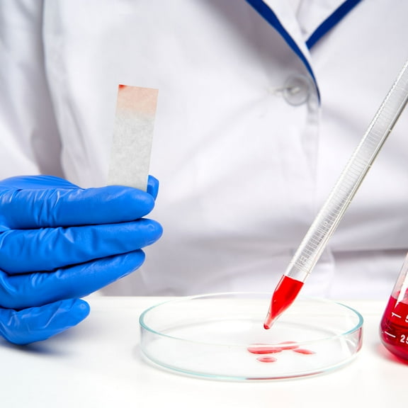 Pawsdot 200Pcs Laboratory Cleaning Paper White Chromatography Test Paper for Experiments