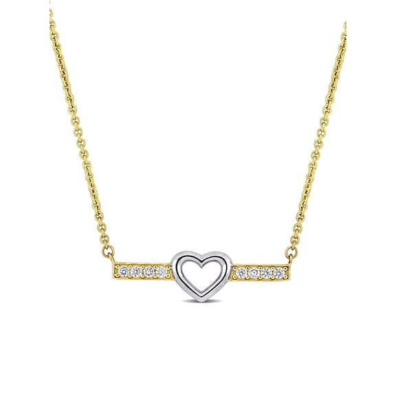 Everly Women's Topaz 10k Yellow Gold Necklace