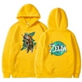 thumbnail image 4 of Zelda Legend Street Skateboard Fleece-Lined Hooded Sweatshirt Pullover Jacket, 4 of 10