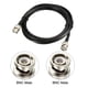 thumbnail image 2 of RG58 Coaxial Cable Con BNC Macho a BNC Macho Conectores 50 Ohm 10Pies 2Uds, 2 of 5