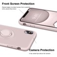 thumbnail image 5 of ATTOE for iPhone Xs Max Case with Kickstand | Baby Grade Liquid Silicone | 10ft Drop Tested Protective, Microfiber Lining Shockproof Full-Body Cover Case for iPhone Xs Max(Pink Sand), 5 of 5