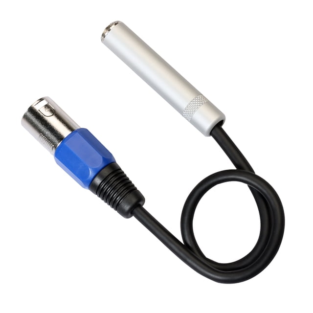 Adaptador de Micrófono Sunnimix Balanceado XLR a Conector de 6.35 Mm