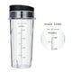 thumbnail image 2 of Vasos para batidora Challithe QB3001SS/ QB3000SS 480 ml, paquete de 2, 2 of 5