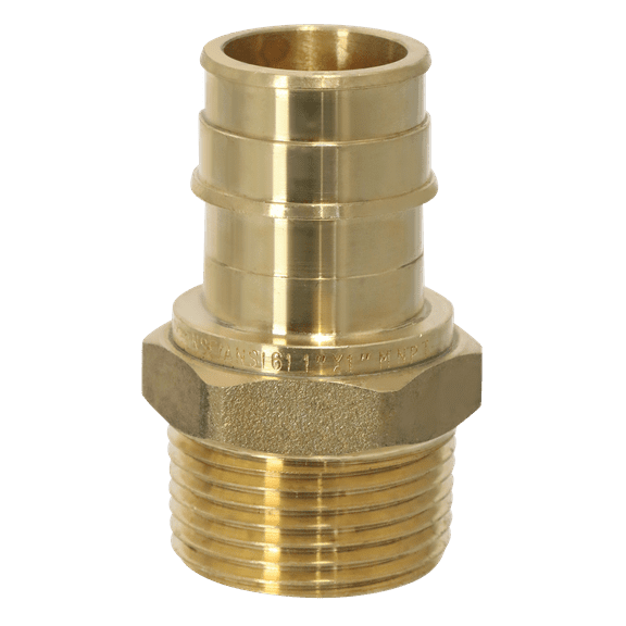 10 Pcs XFITTING Pex A 1 Inch x 1 Inch Male NPT, 29-1-6=10XX