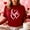 Red#04, variant on JTZGDY Valentine Day Red Shirts for Women Funny Letters with Heart Print Short Sleeve Crew Neck Graphic Holiday T-Shirts Loose Oversized Casual Pullover Tops Red#06 M