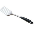 thumbnail image 1 of Stainless Steel Soup Spoon Colander Long Handle Spatula Kitchen Cooking Strainer, 1 of 12