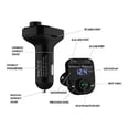 thumbnail image 3 of Transmisor de radio FM Bluetooth MP3 USB TF con cargador de coche, 3 of 8