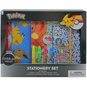 Pokemon 30pc Stationery Set- 4 MARKERS, 5 CRAYONS, PENCIL, PENCIL POUCH & MORE