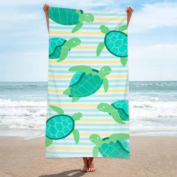 Microfiber Sand Free Beach Towel Absorbent Lightweight Thin Towel for Travel Pool Swimming Bath Camping Yoga Square Towel (5)
