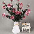 thumbnail image 3 of Decoración plástica del hogar de la boda del florero de la Aimulación-cerámica, blanco Afortunado Sencillez, 3 of 3
