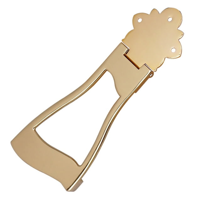 letairis Professional Tailpiece Bridge String Puller Hollowbody Wear-resistant Replacement High-strength String Plate Gold