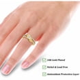 thumbnail image 5 of APSVO 18K Gold Plated Love Heart Rings for Women Stackable CZ Non Tarnish Thumb Eternity Promise Wedding Band Engagement Rings Birthday Mothers Day Jewelry Gifts Her Mom Girlfriend Wife Teen Ideas, 5 of 7