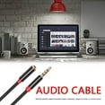 thumbnail image 2 of CNKOO Rallonge Audio 3m 3.5mm Haut-Parleur Câble aux Mâle à Femelle, 2 of 7