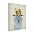 thumbnail image 2 of Fab Funky 'Newfoundland Beer Lover' Canvas Art, 2 of 3