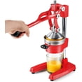 thumbnail image 2 of Eurolux Cast Iron Citrus Juicer | Commercial Grade Manual Hand Press | Countertop Squeezer for Fresh Fruit Juice (Bonus Stainless Steel Cup) (Red), 2 of 7