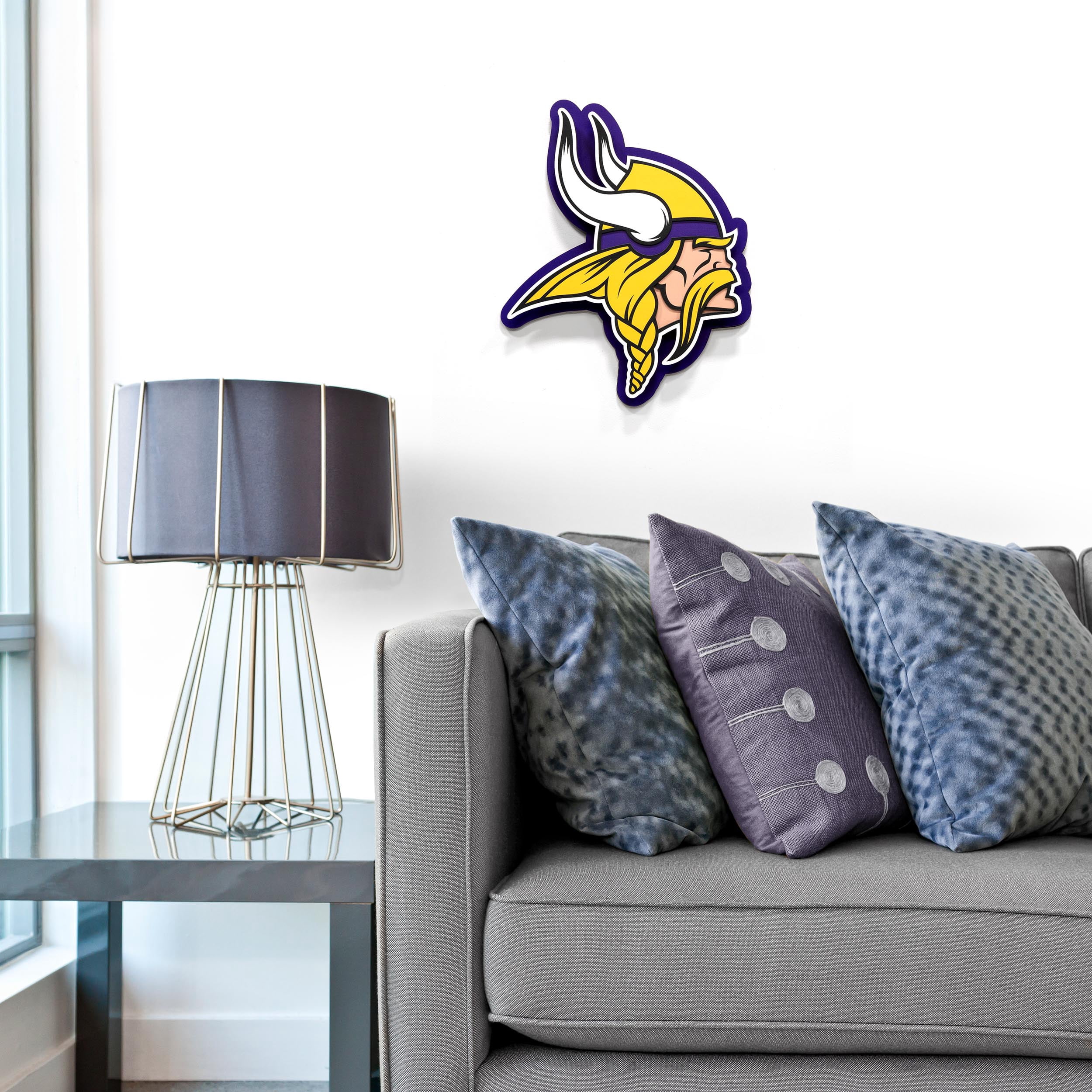 YouTheFan NFL Minnesota Vikings 3DX Die Cut Wall Art