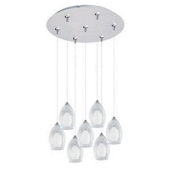 Mirror-22W 1 Led Round Mirror-27.5 Inches Wide By 27.5 Inches High-Brushed Aluminum Finish Et2 Lighting E42016-90Al