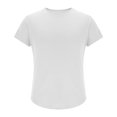 thumbnail image 4 of USNSM Men's Ultra Soft Quick Dry Lightweight T-Shirt Curve Hem Lightweight Cooling Short Sleeve Casual Basic Tee Shirt White XL, 4 of 9
