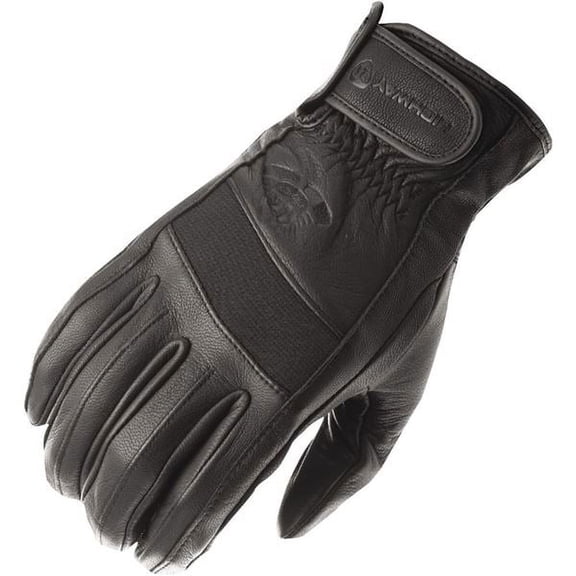 Highway 21 Jab Touch Screen Leather Motorcycle Glove - Black, All Sizes