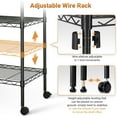 thumbnail image 5 of Heavy Duty 5-Shelf Shelving Unit,1250 lb. Total Capacity,29" D x 14"W x 61" H,Black, 5 of 7