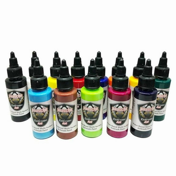 (13) Extreme Air Paint Bottles, 2-Ounce, Standard Color