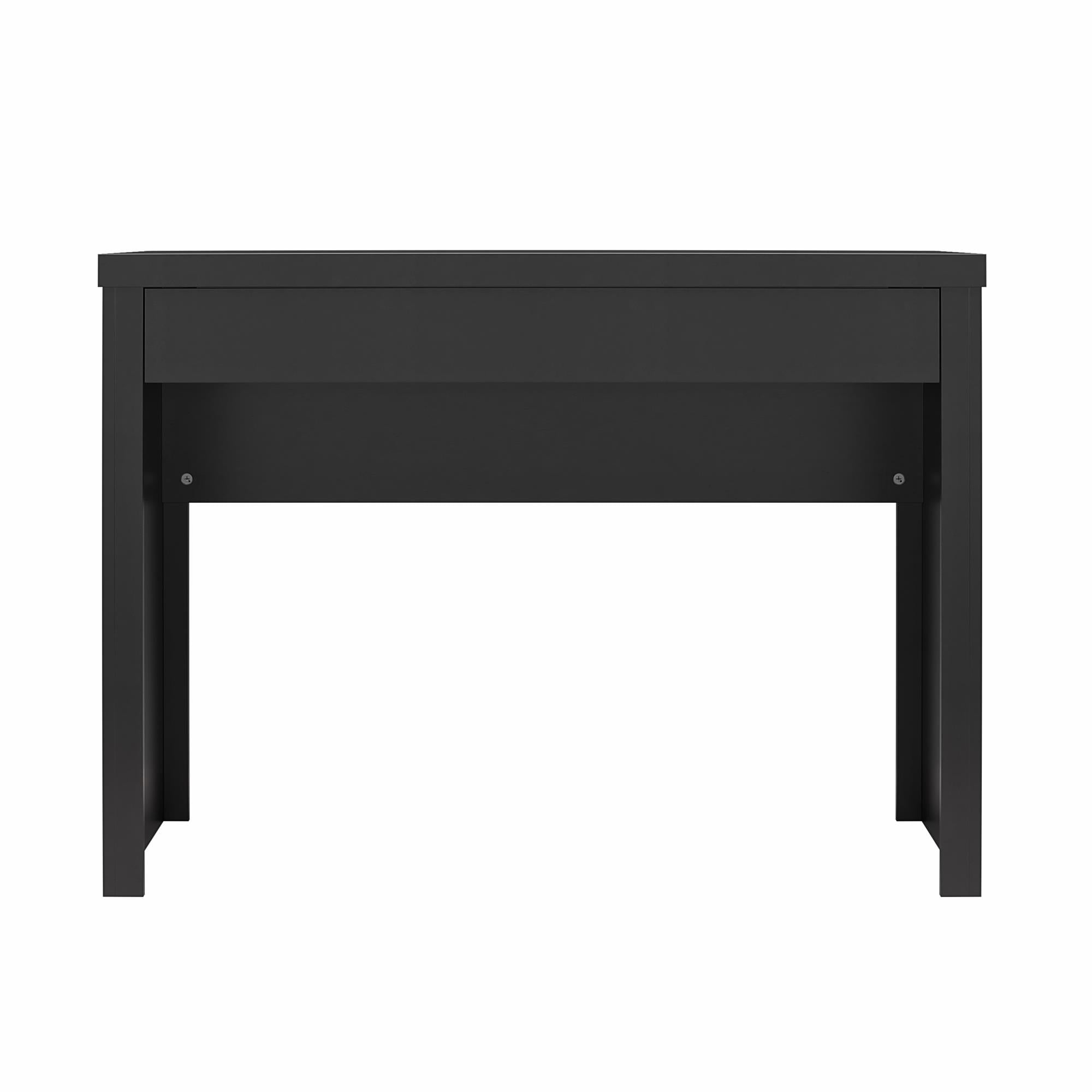 Mainstays Cooper Writing Desk with USB, Flat Black