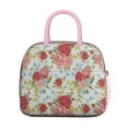 thumbnail image 2 of Lunch Bag Lunch Box for Women Reusable Insulated Lunch Cooler Bags,Large Capacity for Work Travel Picnic,Water-Resistant Pioneer Colorful Floral Lunch Tote Bag Gifts for Woman Mom Pink, 2 of 6