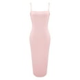 thumbnail image 3 of WILLBEST Faldas Para Mujer Vestido De Primavera Para Mujer Vestido De Tirantes De Seda Color Leche Para Verano, 3 of 3
