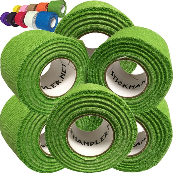 STICK HANDLER™  Professional Drum Stick Grip Tape Pro Pack (Green | Six Pack)