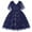 Blue, variant on Generic Kids Christmas Night Gowns Girls Toddler Dress Sleeveless Princess Mesh Wedding Dresses for Children Clothing Fashion for Birthday Holiday Party Gown(5-6 Years,Blue)