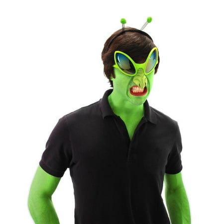 Alien Glasses With Nose Costume Accessory Adult One Size