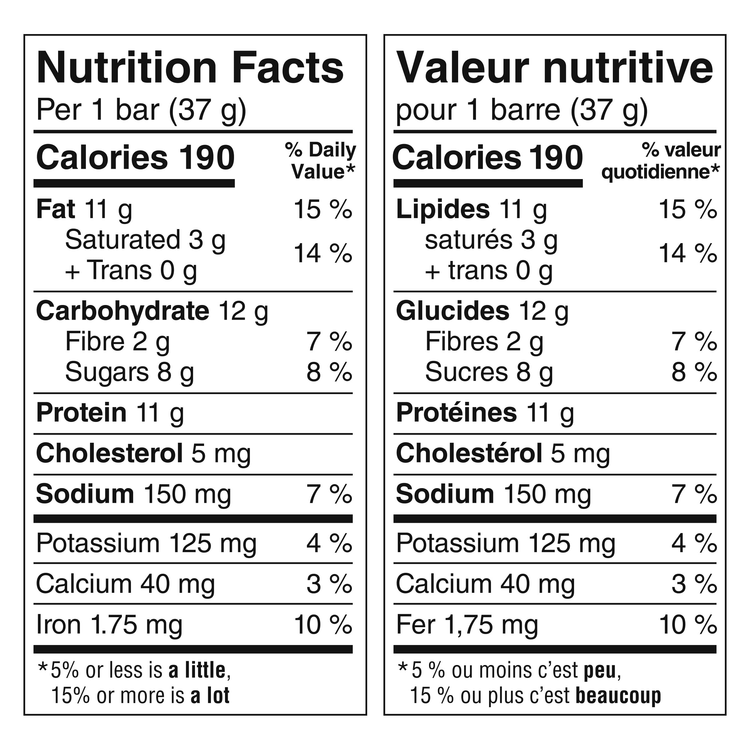 Nature Valley Protein Granola Bars, Peanut Almond and Dark Chocolate, 4 ct, 4 bars x 37 g, 148 g