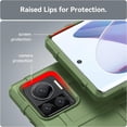 thumbnail image 6 of Slim Fit Phone Case for Motorola Edge 30 Ultra, Case for Moto X30 Pro,Rugged Shield Phone Case with Military Grade Shockproof Protection Cover for Moto Edge 30 Ultra/X30 Pro, HD Green, 6 of 14