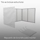 thumbnail image 3 of Ilios Innova | Repuesto de Paredes Laterales para Toldo 2x3 m, Lona Tela Oxford 600D Impermeable Anti-UV Resistente a Viento y Lluvia (No incluye estructura)., 3 of 9