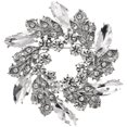 thumbnail image 1 of MasteelfCA Bouquet Brooch Pin Wedding Bridal Rhinestone Brooch Pin Birthday Gift for Women, 1 of 8