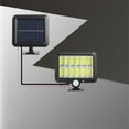 thumbnail image 4 of Lámpara LED solar con sensor de movimiento de 56 LED para exteriores, lámpara LED con energía solar para uso en interiores y exteriores, 4 of 10