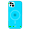 Neon Blue, variant on VELVET CAVIAR Neon Blue iPhone 14 Case - Compatible with MagSafe - Clear Protective Phone Cases