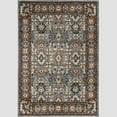thumbnail image 3 of Better Homes & Gardens Persian Border 7'6" X 9'6" Indigo Floral Rug, 3 of 6