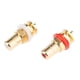 thumbnail image 4 of Adaptador de montaje en panel de chasis Hugo Conector RCA chapado en oro hembra, 4 of 7