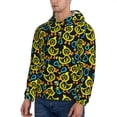 thumbnail image 3 of Lsque Ducks1 Pattern Casual Men's Hoodie,Hooded Sweatshirt with Kangaroo Pocket,Pullover Hoodie-Small, 3 of 7