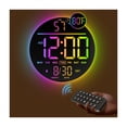thumbnail image 1 of Reloj de pared digital JALL 10 grande con alarma y temporizador de cuenta regresiva, 1 of 9