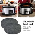 thumbnail image 4 of Bobasndm Oval Slow Cooker Heat Resistant Mat for 6-8 Quart, Appliance Slider Function Countertop Protector Compatible with Crock-Pot/Elite Gourmet etc 6-8 Quart Oval Slow Cooker, 4 of 9