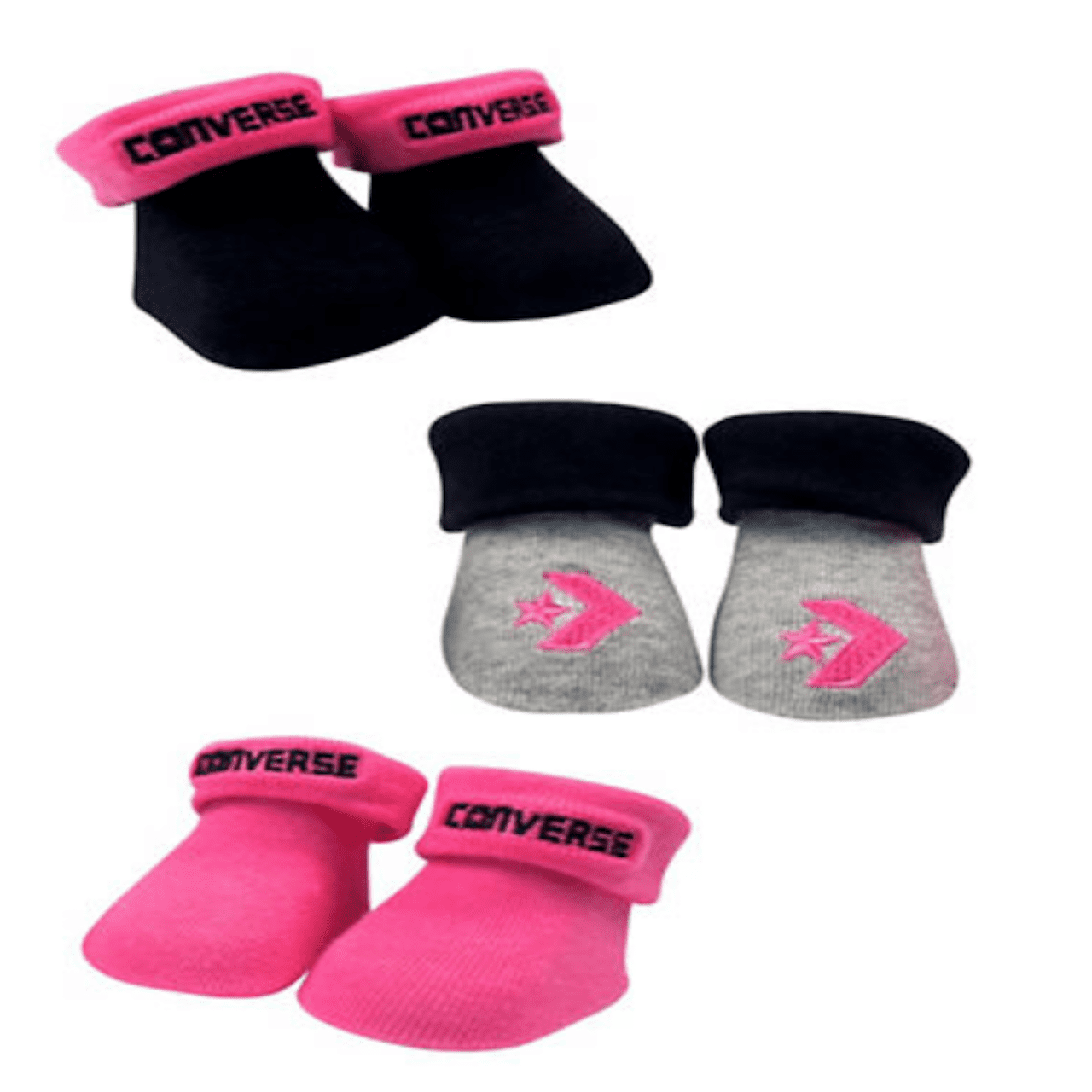converse baby socks 3 pack