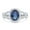 Lab Alexandrite, variant on Lab Alexandrite Size-10 Oval Vintage Rings Infinity Twisted Shank Halo CZ Wedding Engagement Ring For Women 925 Sterling Silver Gifts For Her